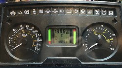 Индикаторы грейдера (автогрейдера) Volvo G736 VHP