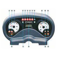 Панели приборов для автопогрузчика (вилочный) Maximal FD10T-M