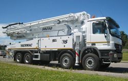 Ремонт автобетононасоса Sermac SIRIO 5RZ50 (SC130A)