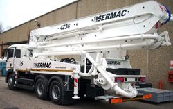 Ремонт автобетононасоса Sermac ZENITH 4Z36 (SC150AHP)