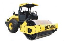 Ремонт грунтового катка Bomag BW 213 DH-4