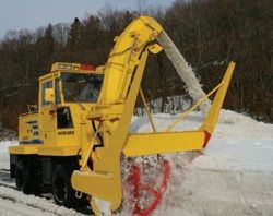 Ремонт снегоуборщика (снегоуборочные машины) Nichijo HTR263