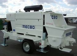 Ремонт стационарного бетононасоса Mecbo P4.65S