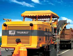 Ремонт дорожной фрезы для асфальта Trxbuild HM2100A