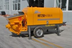Ремонт стационарного бетононасоса Haizhou HBT25B