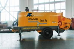 Ремонт стационарного бетононасоса Haizhou HBT50-10-93SR