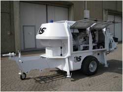 Ремонт стационарного бетононасоса Sermac SCL100CHP