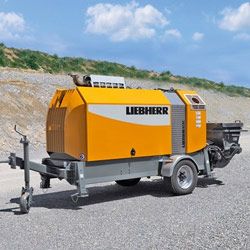 Ремонт стационарного бетононасоса Liebherr THS 80 D4f