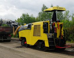 Ремонт дорожной фрезы для асфальта Bomag BM 1000-35