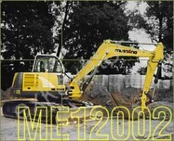 Ремонт гусеничного экскаватора Mustang ME12002 Ремонт гусеничного экскаватора Mustang ME12002