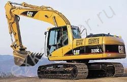 Запчасти для гусеничного экскаватора Caterpillar 312C L