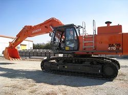 Запчасти для гусеничного экскаватора Hitachi ZX470LCR-3