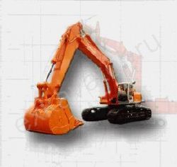 Запчасти для гусеничного экскаватора Hitachi EX550-5