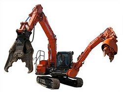 Ремонт гусеничного экскаватора Hitachi ZX135TF-3