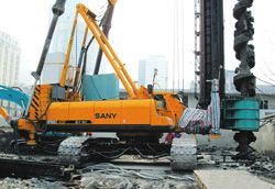 Ремонт сваебоя (сваебойная установка) Sany SF808 III
