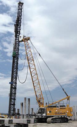 Ремонт сваебоя (сваебойная установка) Liebherr LHR 400