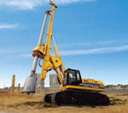 Ремонт бурового станка для свай Foton FR622D