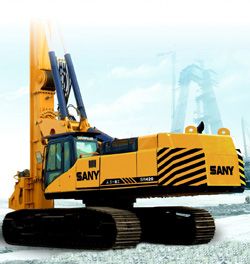 Ремонт бурового станка для свай Sany SR420