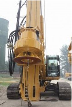 Ремонт бурового станка для свай Sinovo TR300