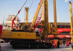 Ремонт бурового станка для свай Sinovo TR500