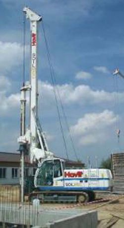 Ремонт бурового станка для свай Soilmec SR-20 Ремонт бурового станка для свай Soilmec SR-20