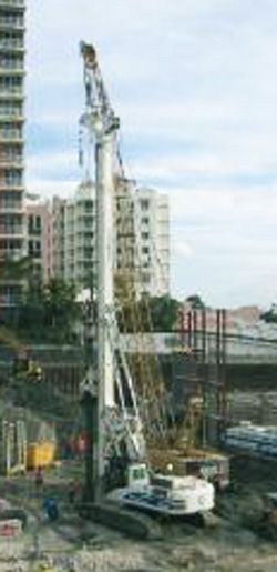 Ремонт бурового станка для свай Soilmec SR-60