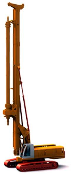 Ремонт бурового станка для свай Trive 240LS