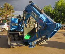 Ремонт колесного экскаватора CTK EXL85J Ремонт колесного экскаватора CTK EXL85J