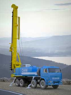 Ремонт бурового станка для свай Партнер STM 20