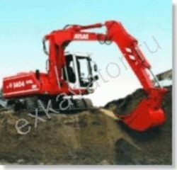 Ремонт колесного экскаватора Atlas 1704M Ремонт колесного экскаватора Atlas 1704M