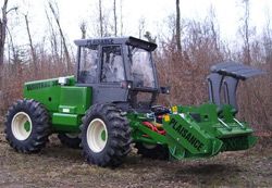 Ремонт лесного мульчера (измельчитель пней) Plaisance Variotrac 300