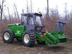 Ремонт лесного мульчера (измельчитель пней) Plaisance Variotrac 300 R