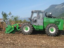 Ремонт лесного мульчера (измельчитель пней) Plaisance Variotrac 400
