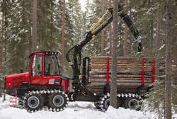 Ремонт форвардера Komatsu 835