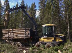 Ремонт форвардера EcoLog 574D