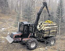 Ремонт форвардера Valmet 640