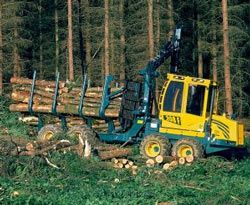 Ремонт форвардера HSM 208F 9t