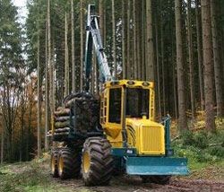 Ремонт форвардера HSM 208F 6WD