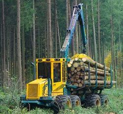 Ремонт форвардера HSM 208F 11t