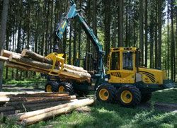 Ремонт форвардера HSM 208F 14t