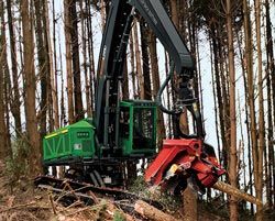 Ремонт харвестера (лесозаготовительный комплекс) John Deere 909MH