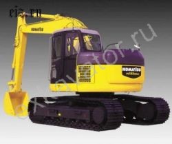 Каталог запчастей для гусеничного экскаватора Komatsu PC158USLC-2