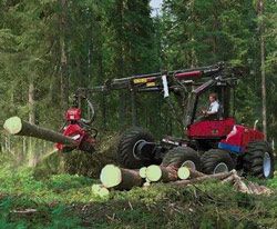 Ремонт харвестера (лесозаготовительный комплекс) Valmet 921