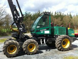 Ремонт харвестера (лесозаготовительный комплекс) Timberjack 1270D