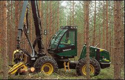 Ремонт харвестера (лесозаготовительный комплекс) Timberjack 770