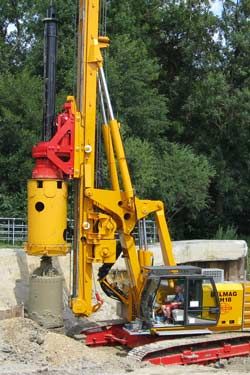 Ремонт бурового станка для свай Delmag RH 18/200