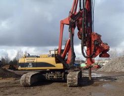 Ремонт бурового станка для свай Delmag RH 26