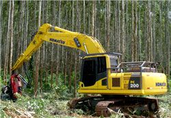 Запчасти для KOMATSU PC200LC-8 H