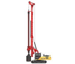 Ремонт бурового станка для свай Sany SR155C10