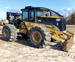 Ремонт трелевочного трактора (скиддер) Caterpillar 525B
